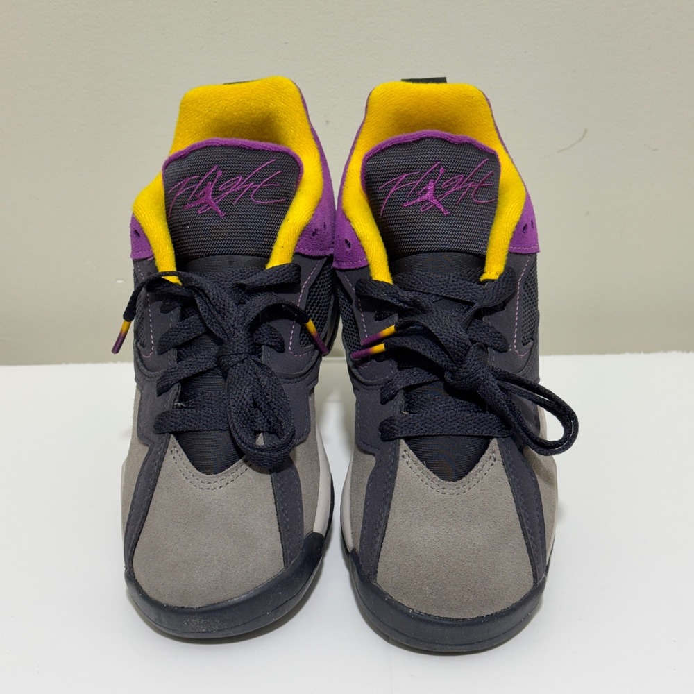 Nike Air Jordan‎ MVP 92 HQ4427-005 Oil Gray Cave Stone Viotech Youth Shoes 4.5Y